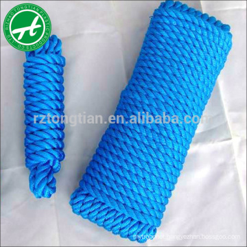 3 strands twisted pp rope nylon rope for shipping and fishery